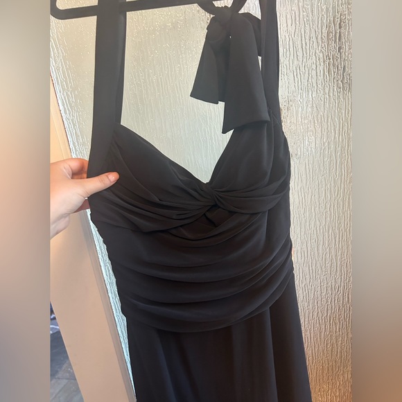 NWT Black Floor Length Strappy NIKI (By NIKI LIVAS) Gown - Picture 8 of 11